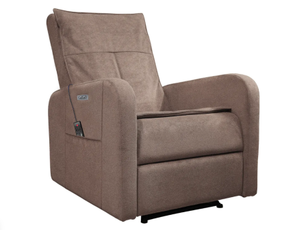Массажное кресло реклайнер с электроприводом FUJIMO E-COMFORT CHAIR F3005 FEF Терра (Sakura 20)