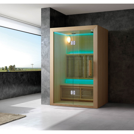 Инфракрасная сауна Mexda WS-1414 красный кедр 1500*1050*1900